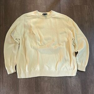 Men's Cream Sweater